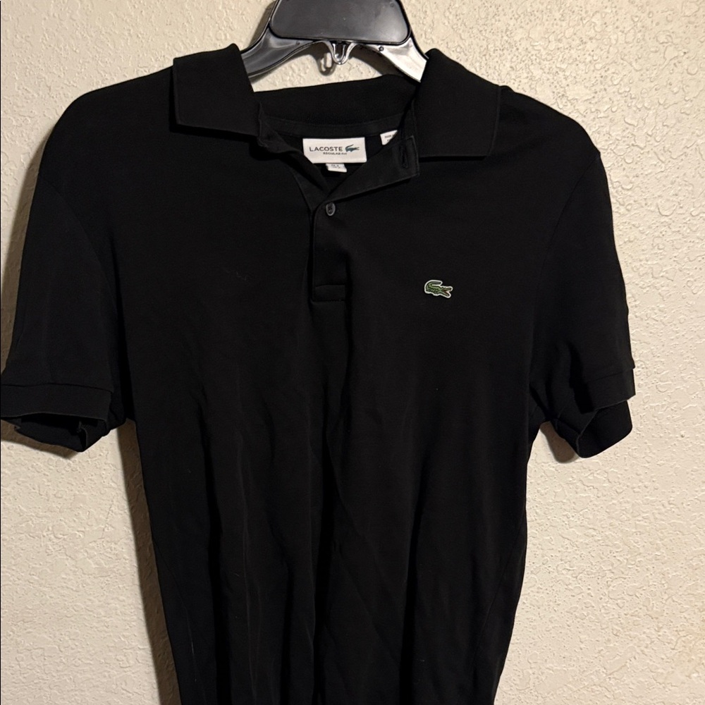 Lacoste Men's Polo Shirt in Black